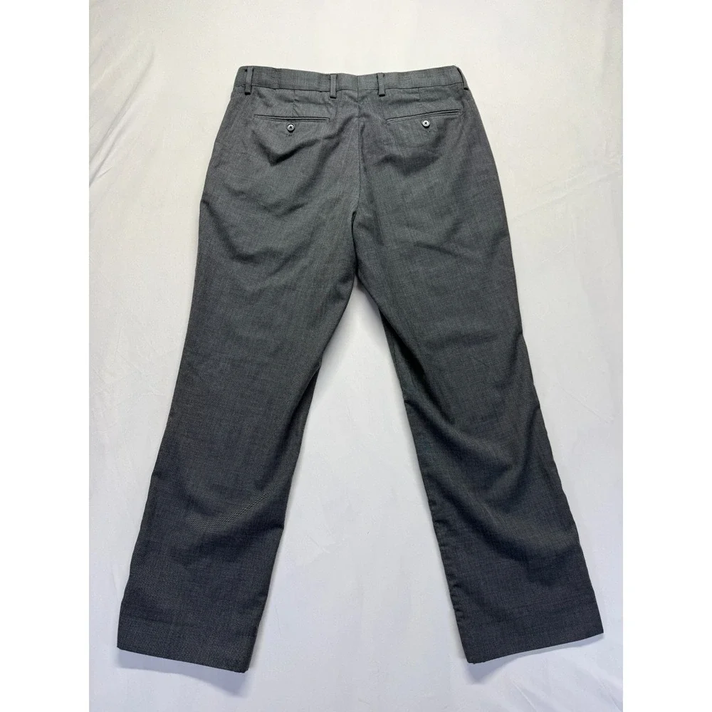 Banana Republic Marzotto Slim Fit Dress Pants Mens‎ 34x28 Gray Formal Business